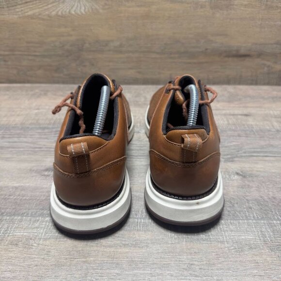 Cole Haan Grand Atlantic Textured British Tan Dress Sneakers Men's Size 10 - Picture 3 of 7